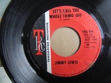 JIMMY LEWIS Let's Call The Whole Thing Off / I'm Stepping Out US Tangerine VG++