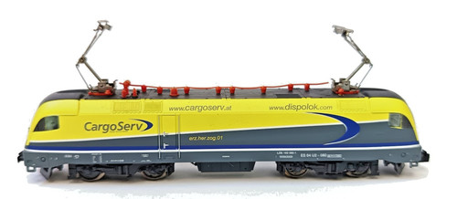 #MINITRIX N art. 12765 Locomotiva elettrica Cargoserv ES 64 U2 080 , Ep. V OVP | Zustand: Usato