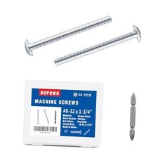 Machine Screws - M4x44  30pcs  , Perfect Fit for Knob and Pull 8-32 x 1-3/4"
