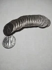 (20) pc Roll walking liberty half dollar mixed dates silver  90%