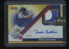 Drake Baldwin 2024 Bowmans Best Auto Patch Relic Futures Game Serial #d 27/50