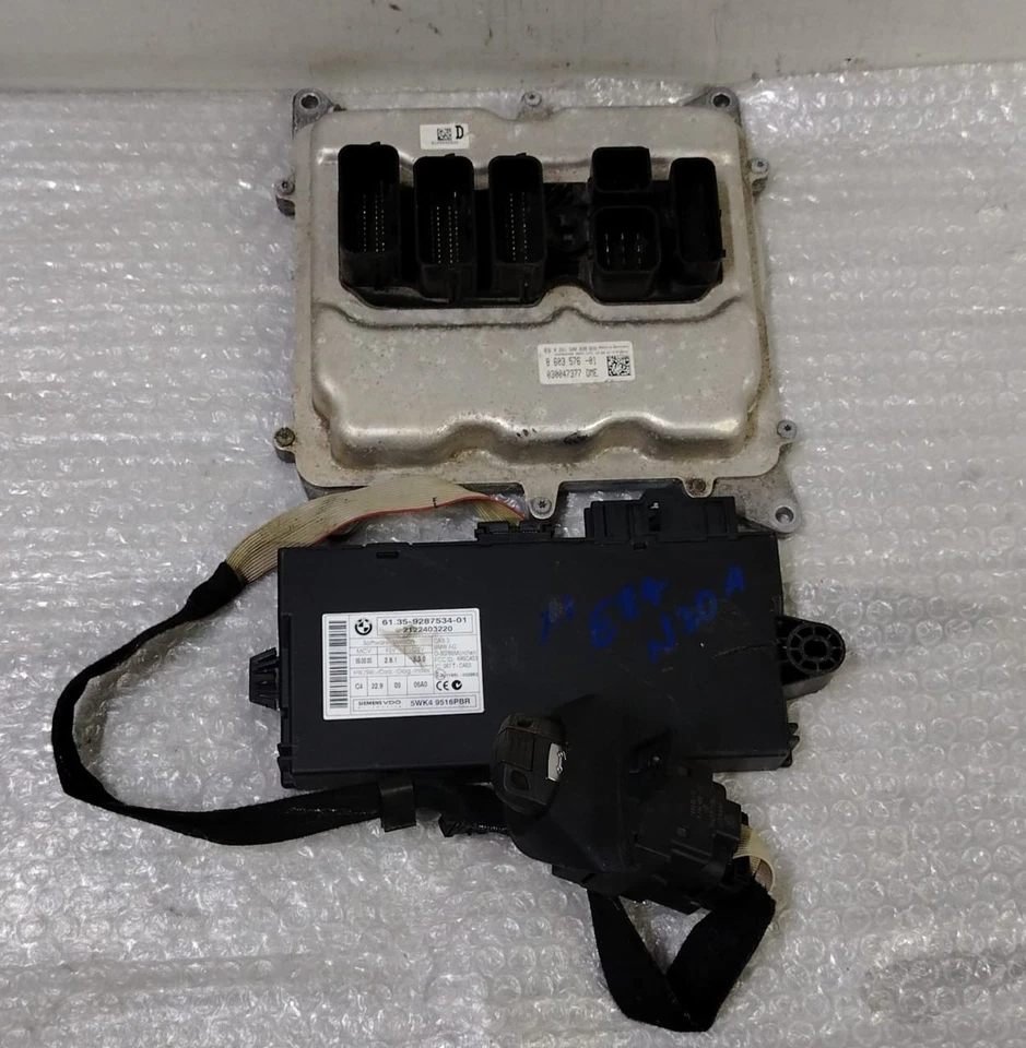 OEM BMW X1 E84 2009-15 N20 UNIDAD DE CONTROL MOTOR ECU KIT DME 8603576 BOSCH Foto 4 de 4