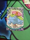 NM 1999 Topps Pokémon Venusaur 1st Print Blue Logo TV Animation NM Non-Holo