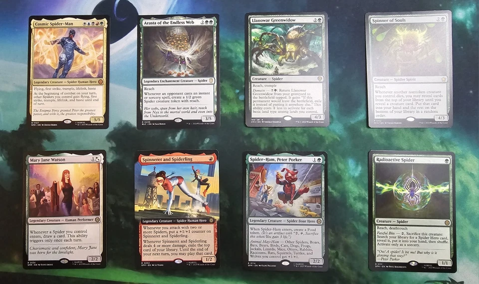 Cosmic Spider-Man Spider Tribal Commander Deck EDH MTG Magic the Gathering - Image 4 of 4