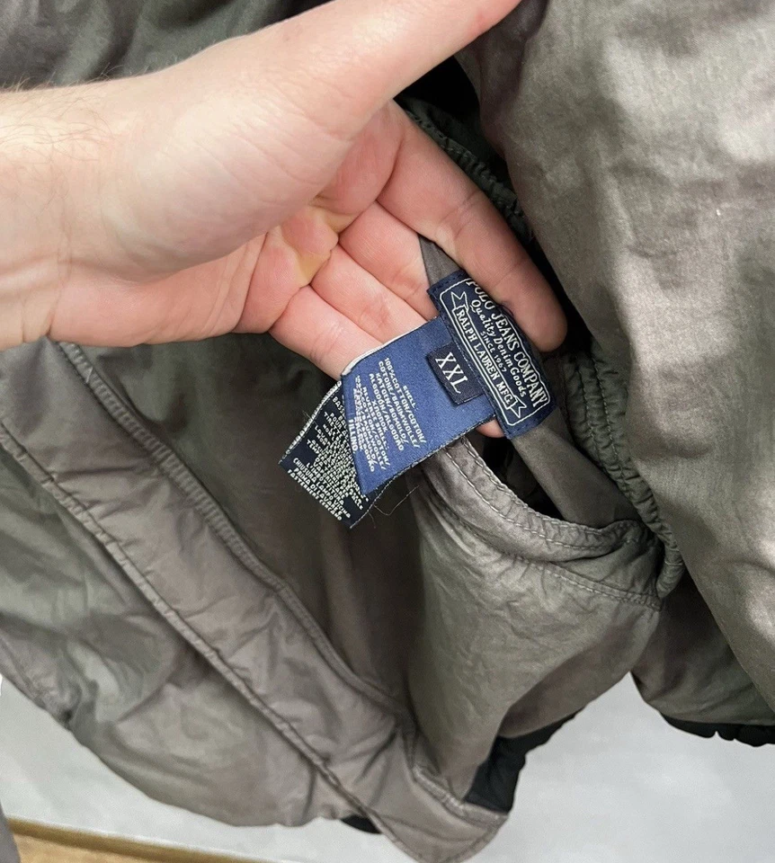 Polo Ralph Lauren 2-1 down jacket vintage - Image 3 of 4