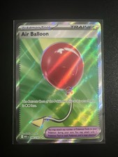 Pokémon Air Balloon 166/132 Me01: Mega Evolution Full Art Holo Trainer TCG