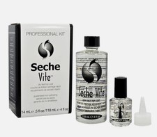 Seche Vite Dry Fast Top Coat Professional Refill Kit 4oz