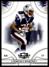 2008 DONRUSS THREADS FOOTBALL CARD LAURENCE MARONEY #76 NEW ENGLAND PATRIOTS