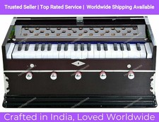Tunning 432 Hz,440Hz 5 Stopper 31/4 Octave 39 Key Magani Color Jalidar Harmonium