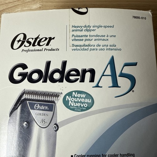 Oster Golden A5 Single Speed Animal Grooming Pet Clippers Clipper - Picture 3 of 18