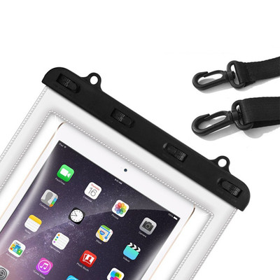 Bunter wasserdichter PVC-Tablet-Träger perfekt für Entspannung am Pool