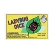 Koplow Animal Dice d6 16mm Ladybug Dice - Red w/Black (5) NM