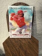 2025 Panini Boys of Summer - Christian Moore, Christian Moore #100 /249 (RC)