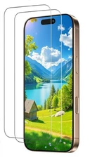 2 Pack Tempered Glass for iPhone 17 (2025) 6.3 Inch Anti Scratch, Bubble Free