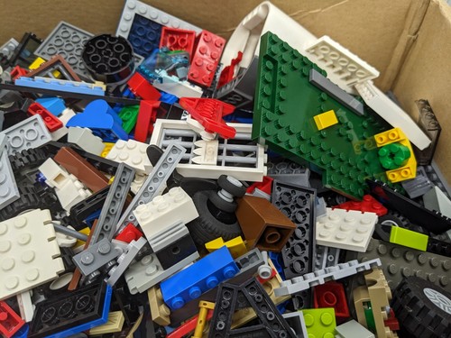 LEGO® 9,3 kg gemischte Steine Stck. + 2 Minifiguren-Original-siehe Fotos-UK-Verkäufer - Bild 6 von 12