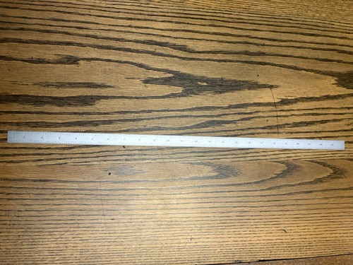 Vintage Mitutoyo 24 inch Flexible Steel Rule No 182-262