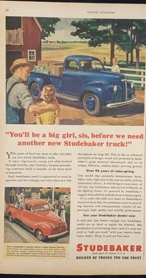 Magazine Ad* - 1946 - Studebaker Trucks