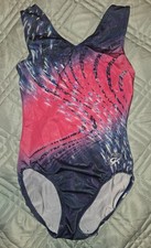GK Elite Simone Biles Pink Whirl Wind Leotard, Adult Small