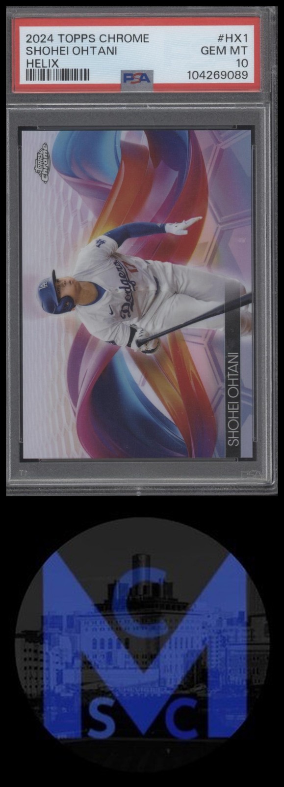 2024 Topps Chrome #HX-1 Shohei Ohtani Helix PSA 10