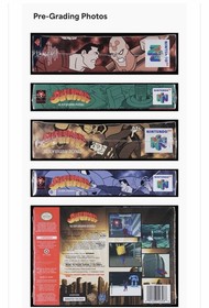 SUPERMAN N64 Nintendo 64 1996 Rare Sealed Wata / PSA 8 A+ Not CGC or VGA