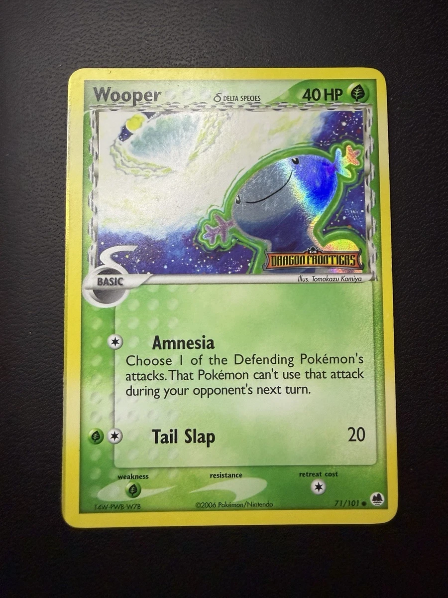 Wooper Pokémon TCG Cards for sale | eBay