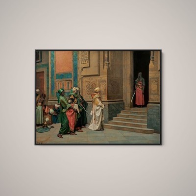 Ludwig Deutsch - The Tribute - Art Print on Paper or Canvas