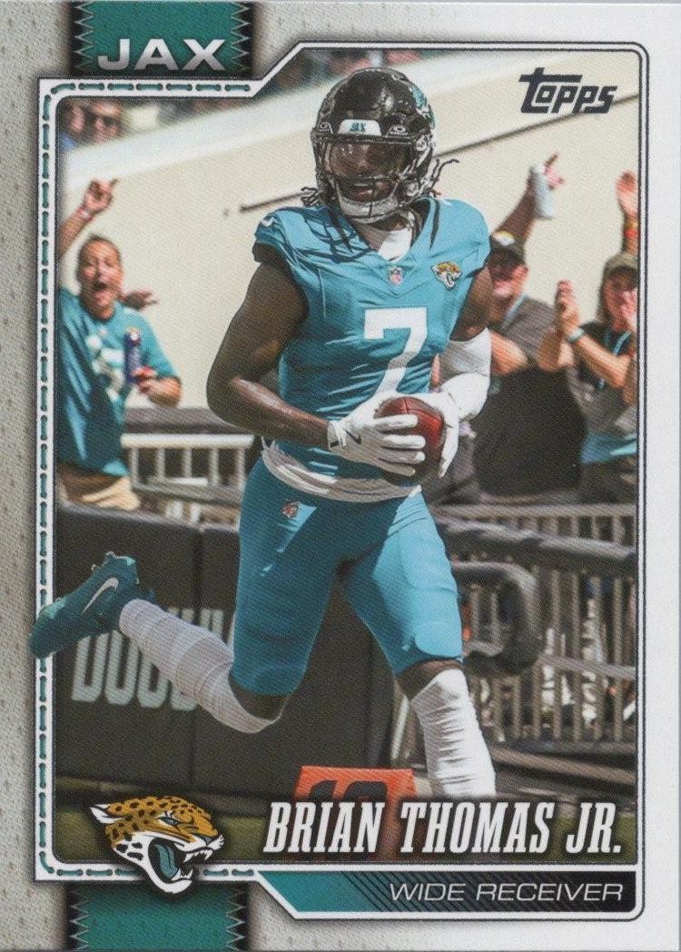 2026 Topps Flagship #92 Brian Thomas Jr.