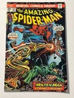 AMAZING SPIDER-MAN #132 MOLTEN MAN! BRONZE AGE MARVEL COMICS 1974! NO RES! NICE!