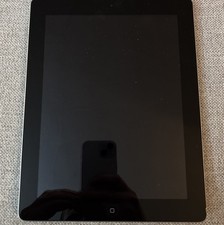 Apple iPad 4 Gen Cellular Verizon Black  Silver Model A1460 16GB