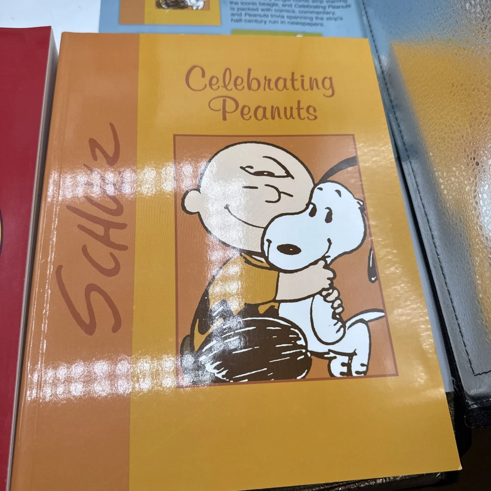 Celebrate Peanuts By Charles M. Schulz 2 Book set Never Read - Image 4 of 4