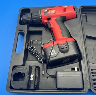 MIT #73247A  18 Volt Cordless Drill/Driver, W/ Case, Charger & Battery,