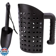 Island Genius Sand Scoop and Shovel Digging Tools for Metal Detecting, Beach 