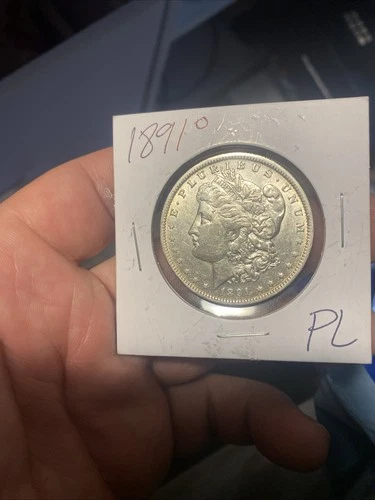 1891 o morgan silver dollar Gem BU Fresh From OBW Roll.
