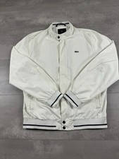 Vintage Lacoste Herren Windbreaker Jacke wei�...
