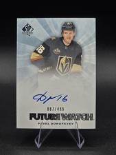 2021-22 SP Authentic Pavel Dorofeyev Retro Future Watch Autographs #/499 Vegas