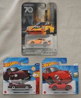 3Er Porsche 911 Set '80 Porsche 911 Turbo, Carrera, Matchbox / Hot Wheels Neu