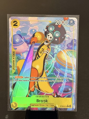 #ad Brook ST29 011 Parallel Starter Deck Promo One Piece Card English $3.99