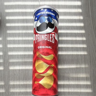 Pringles Original Limited Edition Chips Tube Pantry Snack Exp 7/19/2025