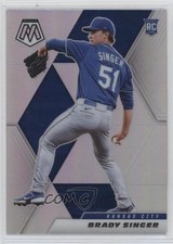 2021 Panini Mosaic Rookie Silver Prizm Brady Singer #261 0n0y