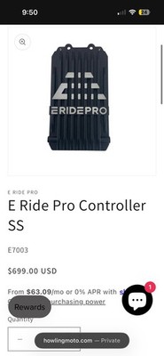 Eride Pro Ss 2.0 Controller