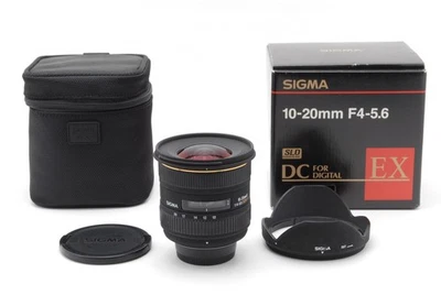 [Top COMME NEUF avec boîte] Sigma 10-20 mm D f4-5,6 DC EX HSM pour Nikon F Su... - Photo 1/4