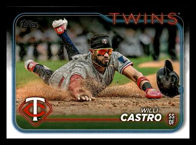 2024 Topps Willi Castro #285 Minnesota Twins Series 1 Mint