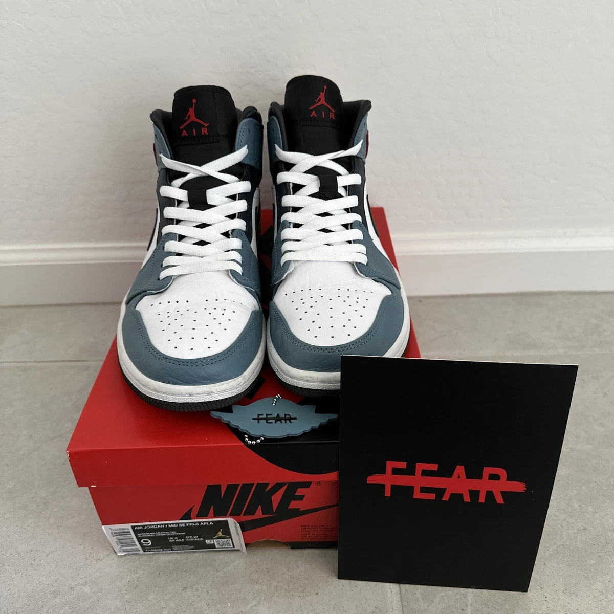 Facetasm x Air Jordan 1 Mid Fearless | eBay