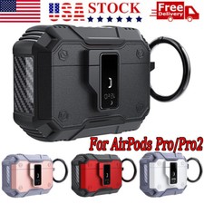 For Apple AirPods Pro/Pro 2 Generation Case Shockproof Rugged Protective Cover