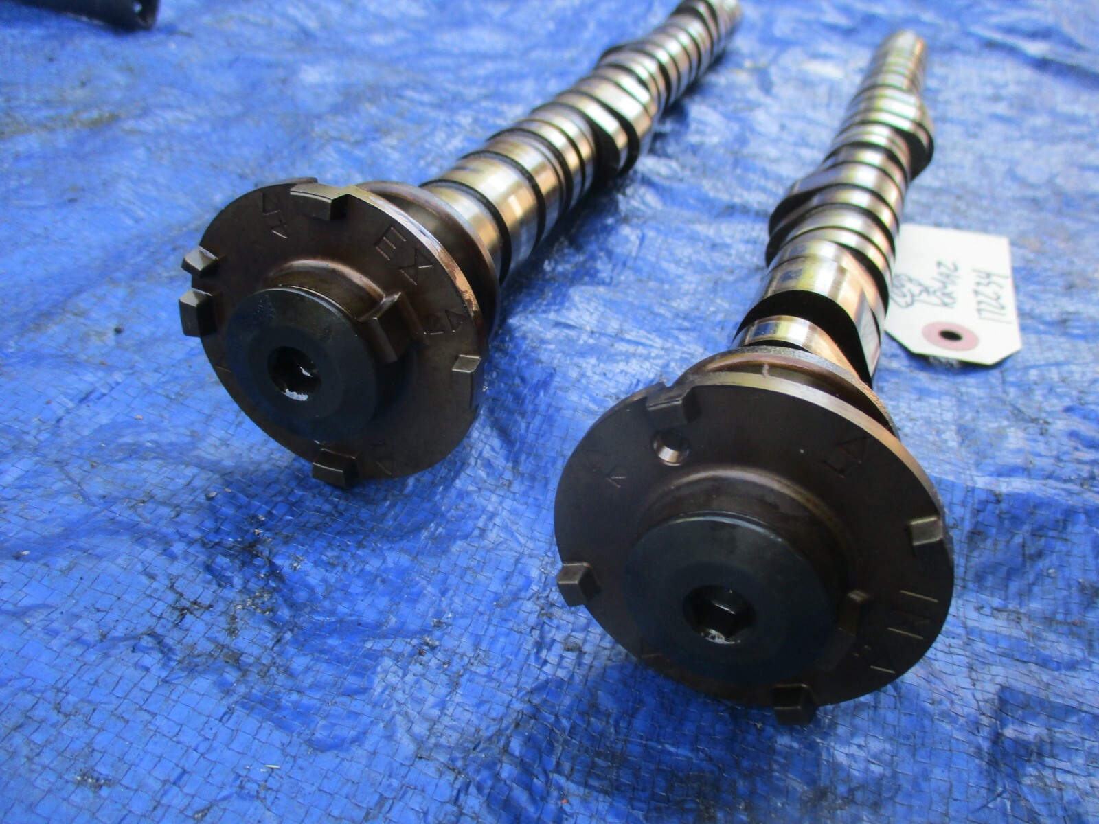 0708 Acura TSX K24A2 camshaft set intake exhaust K24 engine motor OEM