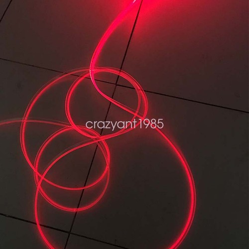 Housing Plastic Side Glow Fiber Optic LED Light for Car Interior Decorative Kit - Picture 9 of 15
