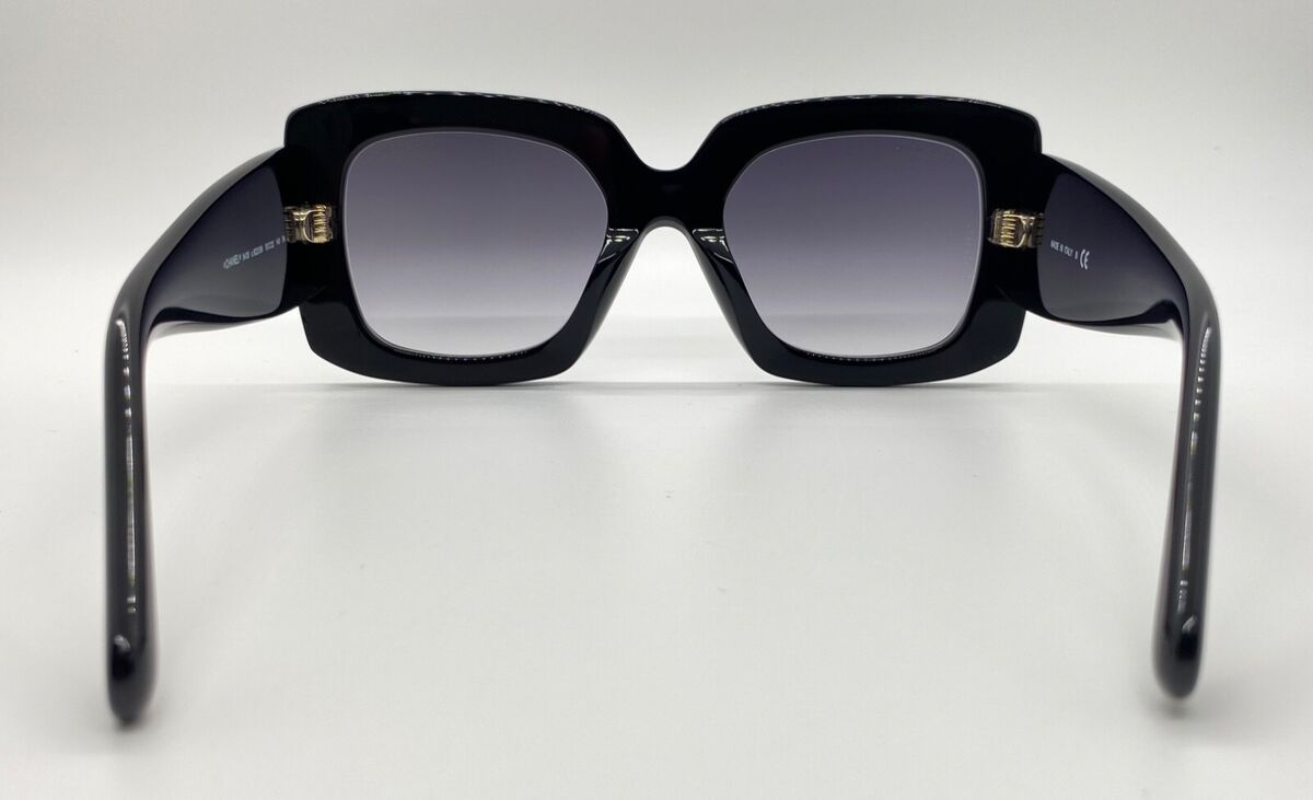 Chanel CH5435 C622/S6, Black/Gold, Grey Gradient Lens Made Chanel CH5435 C622/S6, Black/Gold, Grey Gradient Lens Made