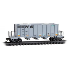 Norfolk Southern 43' Rapid Discharge Hopper w/Load Micro Trains 12500152 N SCALE