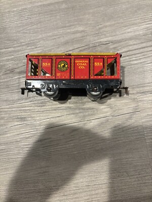 Vintage Marx Northern Pacific Yellowstone Park Line 554 Gondola Coal Train Car