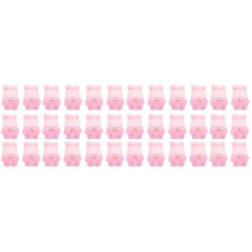 180-Pack Pink Wedding Candy Wrappers - 6 Styles, Bride & Groom Labels For Favors & Decor
